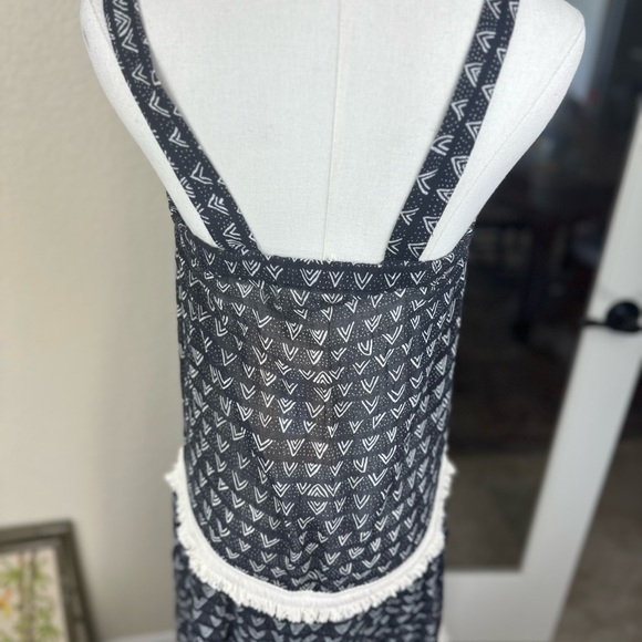 Lemlem NWT The Lula Black and White Patterned maxi‎  Dress - Picture 9 of 14